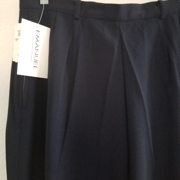 Emanuel Ungaro Classic Pants Blue Size 14 - Picture 6 of 9